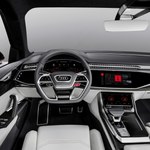 Audi Q8 sport concept z panelem HMI i systemem Android