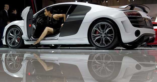 Audi R8 na wystawie w Nowym Jorku /AFP