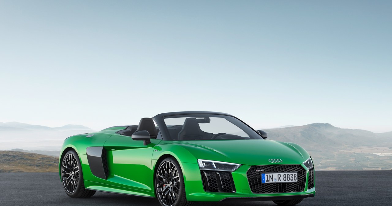 Audi R8 Spyder V10 plus /Informacja prasowa