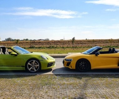 Audi R8 Spyder V10 RWD i Porsche 911 Targa 4S – pojedynek marzeń