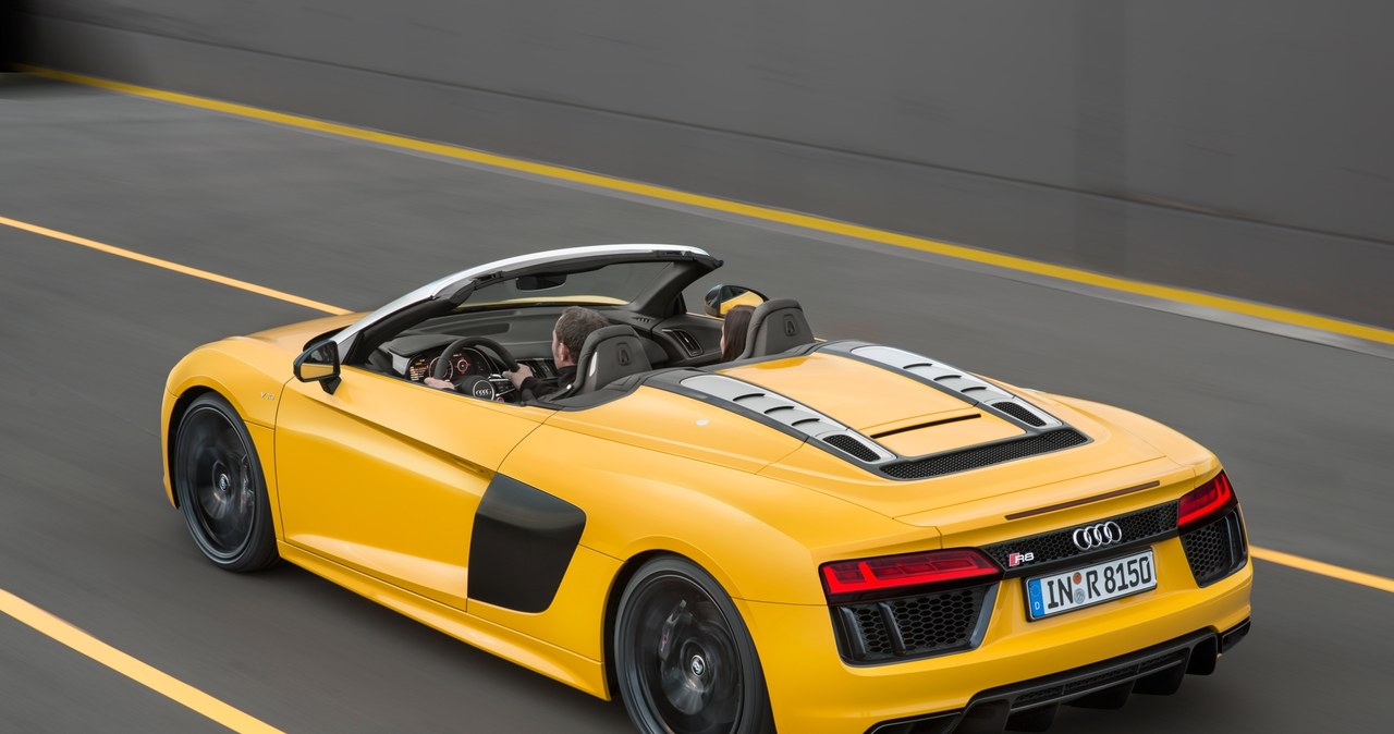 Audi R8 Spyder V10 /Informacja prasowa