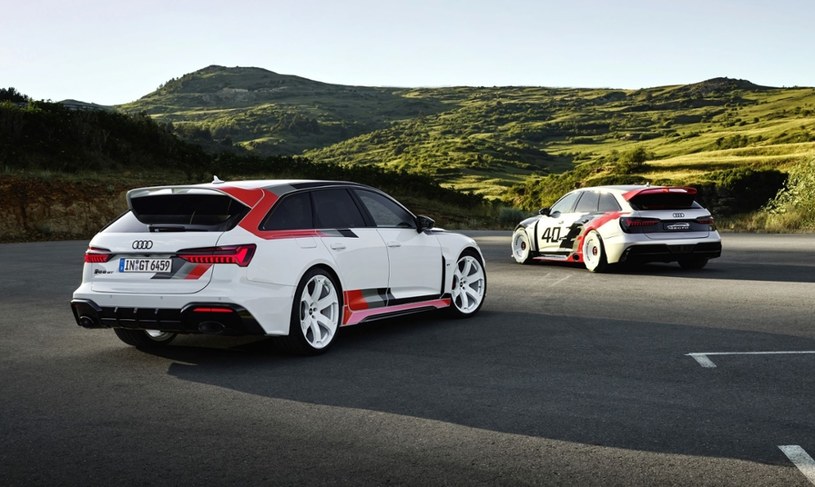 Audi RS 6 Avant GT nawiązuje do projektu RS 6 GTO concept. /materiały prasowe