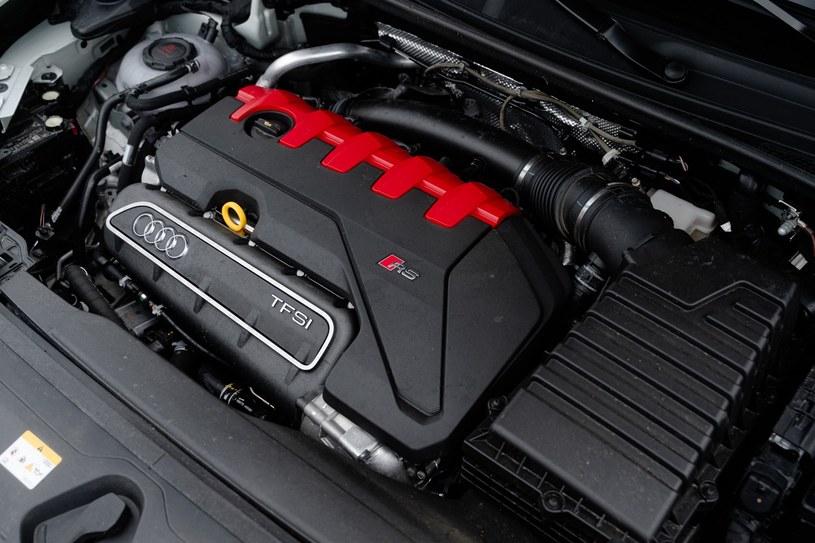 Audi RS Q3 Sportback edition 10 years napędza 5-cylindrowy silnik 2.5 TFSI o mocy 400 KM i 480 Nm /Jan Guss-Gasiński /INTERIA.PL