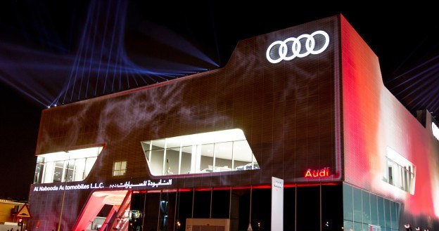 Audi terminal w Dubaju /Audi