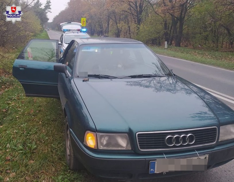 Audi trafiło na policyjny parking /Informacja prasowa