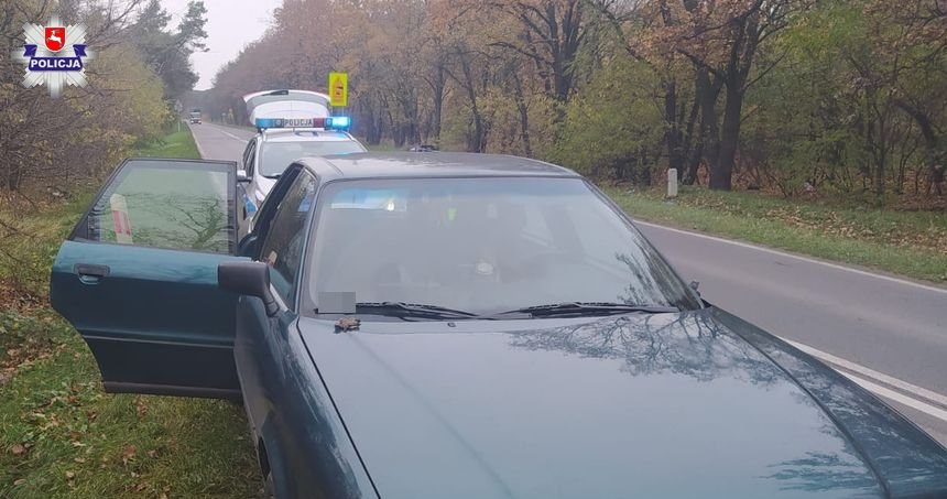 Audi trafiło na policyjny parking /Informacja prasowa