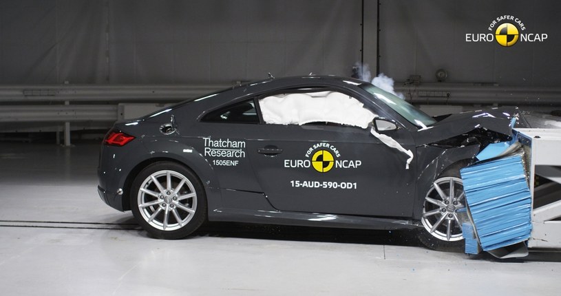 Audi TT otrzymało jedynie 4 gwiazdki w teście zderzeniowym Euro NCAP /Informacja prasowa