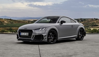 Audi TT RS Coupe iconic edition – pożegnanie kolejnej ikony