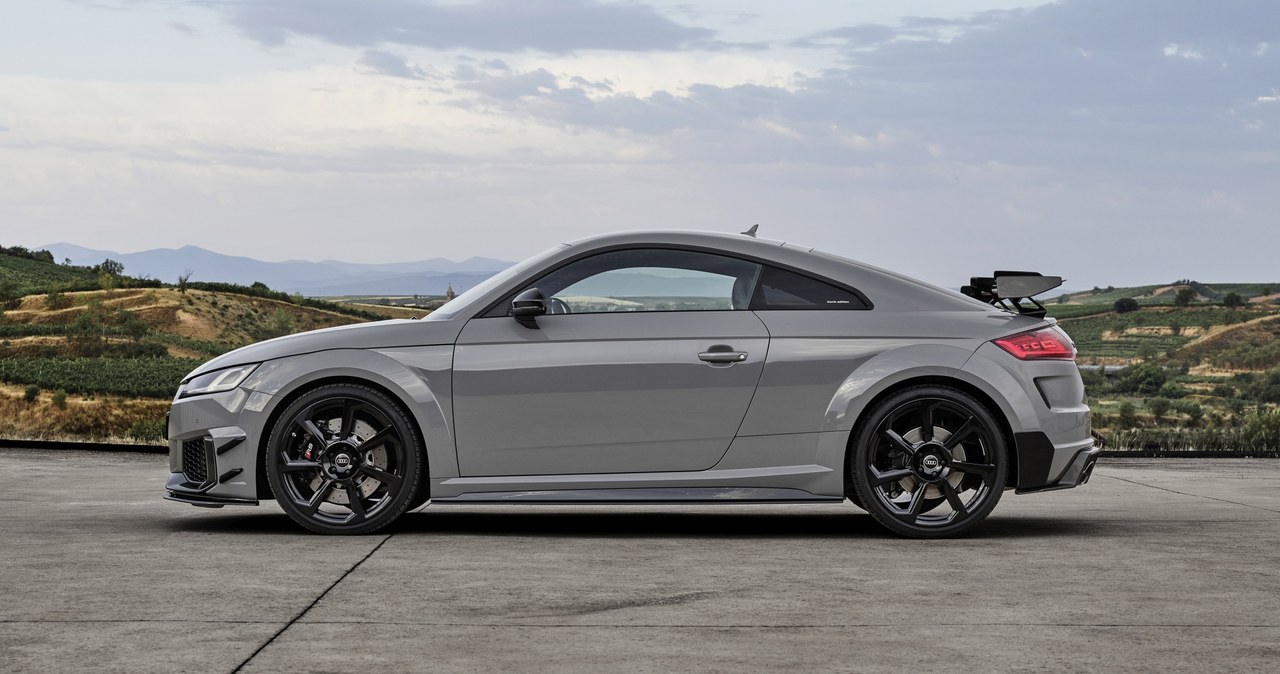 Audi TT RS Coupe iconic edition /materiały prasowe