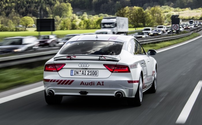 Audi zaangażowane jest w sześć projektów mających na celu rozwój autonomicznej jazdy /INTERIA.PL/informacje prasowe