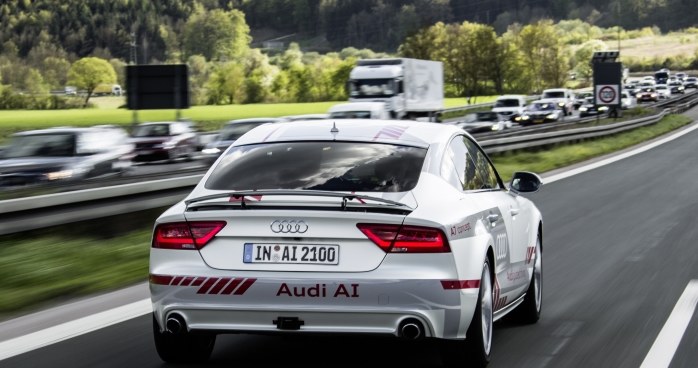 Audi zaangażowane jest w sześć projektów mających na celu rozwój autonomicznej jazdy /INTERIA.PL/informacje prasowe