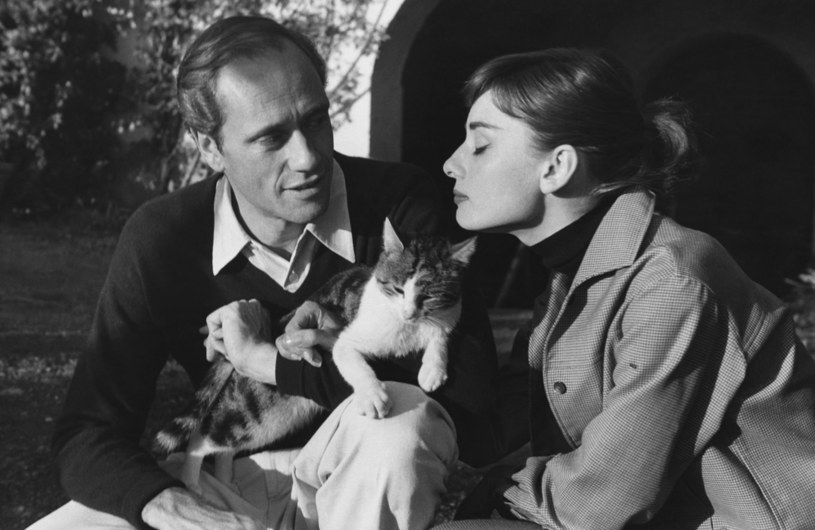 Audrey Hepburn i Mel Ferrer /George Daniell/Photo Researchers History /Getty Images