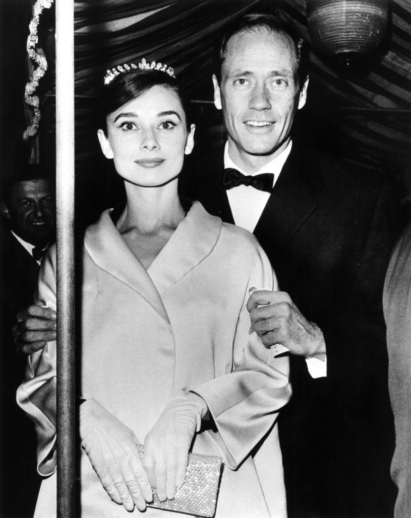 Audrey Hepburn z pierwszym mężem Melem Ferrerem /Everett Collection /East News