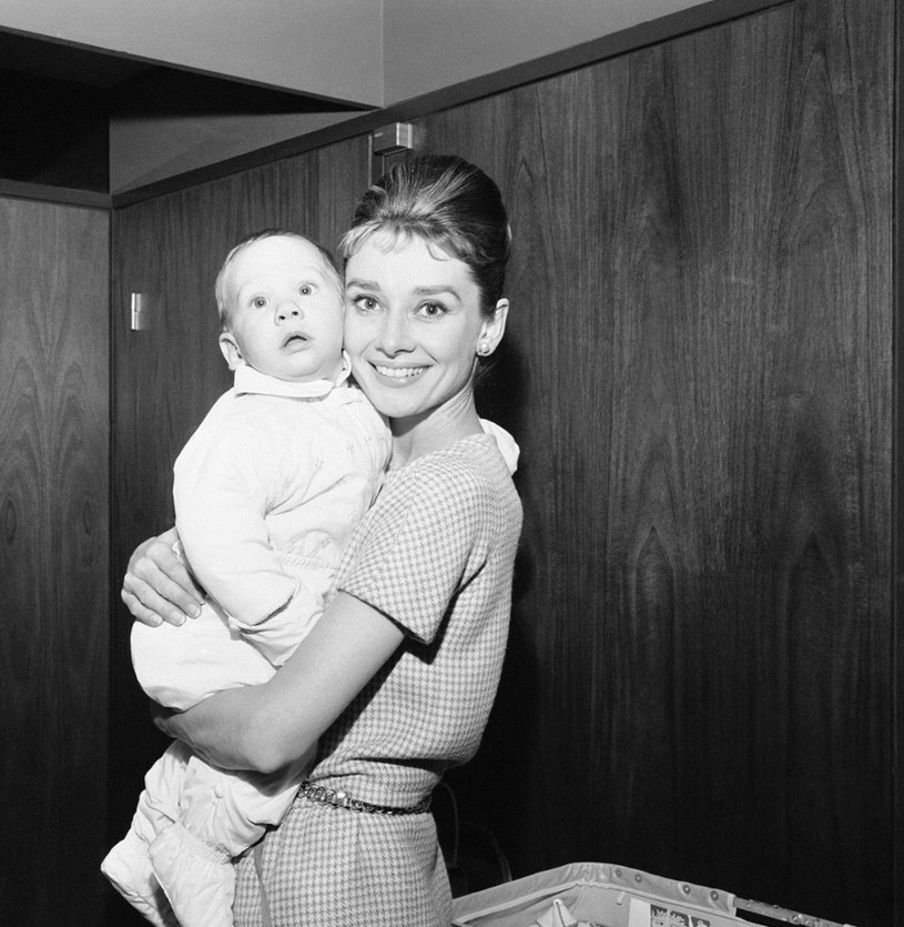 Audrey Hepburn z synkiem Seanem /AP Photo/Holmer /East News