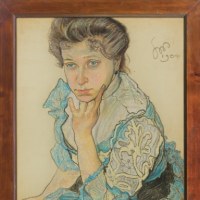 "Portret Leontyny Sternbach" Stanisław Wyspiański