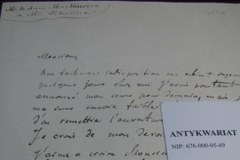 Aukcyjny hit: Nieznany list Adama Mickiewicza wystawiony na aukcji