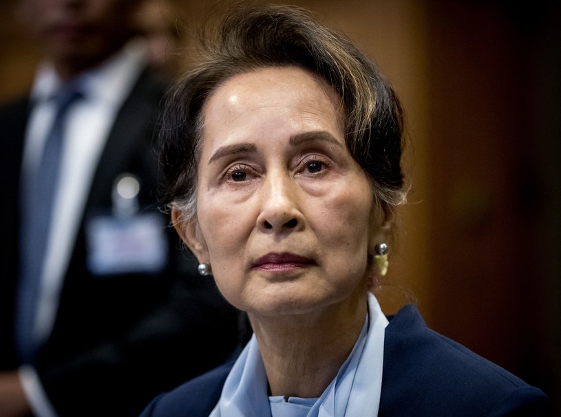 Aung San Suu Kyi została skazana na trzy lata ciężkich robót /Koen van Weel / ANP / AFP /AFP
