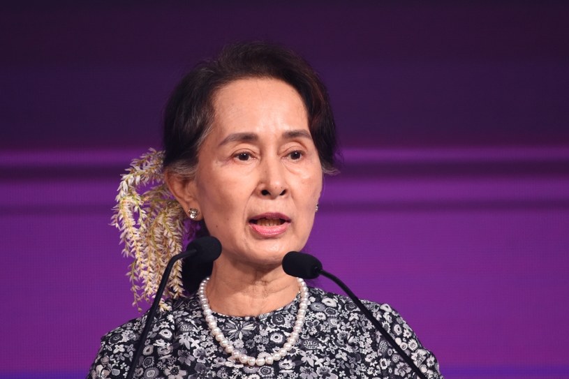Aung San Suu Kyi /ROSLAN RAHMAN /AFP