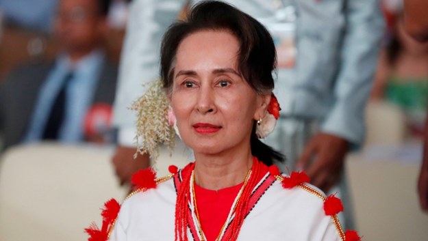 Aung San Suu Kyi /NYEIN CHAN NAING  /PAP/EPA