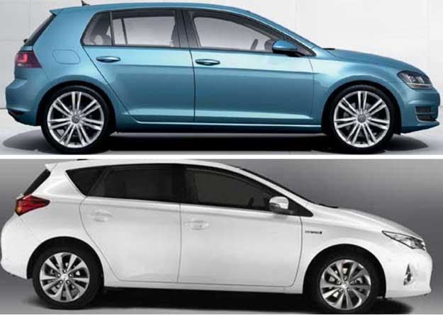 Auris czy Golf? /Informacja prasowa