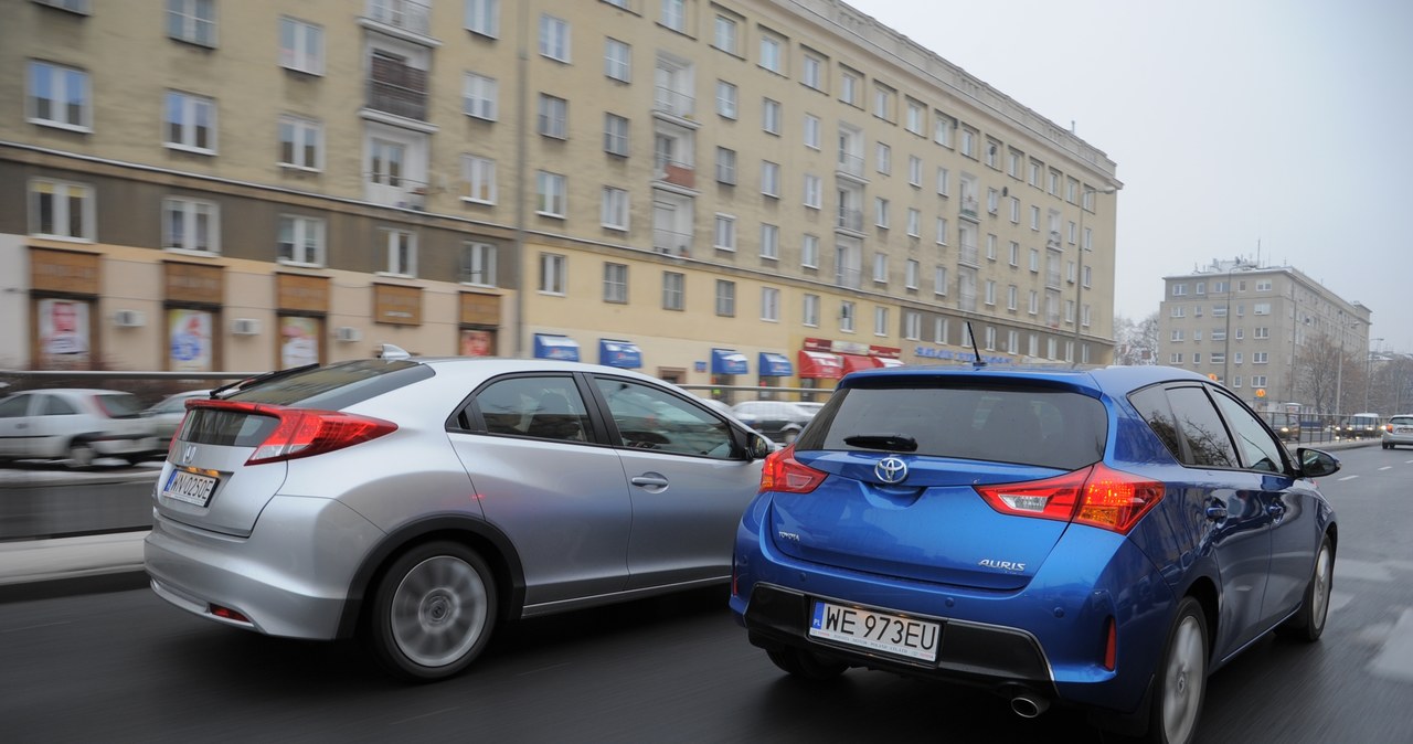 Auris i Civic to obecnie dwa najlepsze samochody kompaktowe pochodzące z Kraju Kwitnącej Wiśni. /Motor