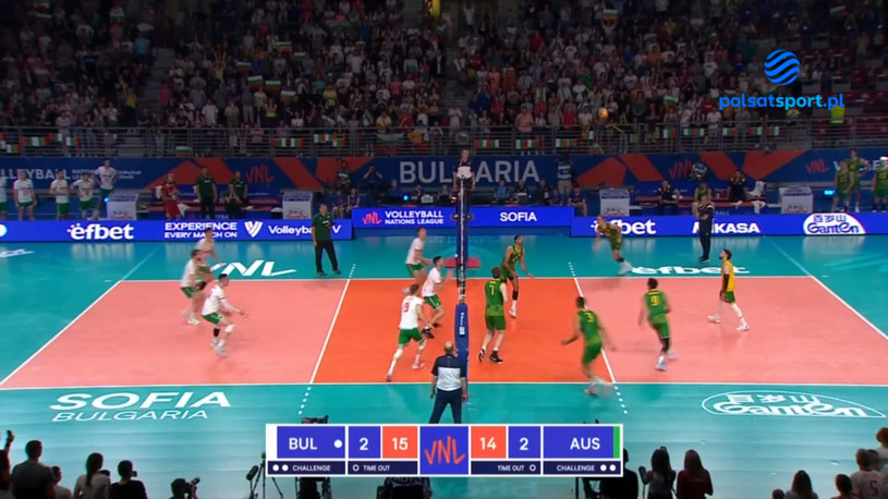 Australia - Bułgaria 3:2. Skrót meczu. WIDEO (Polsat Sport)