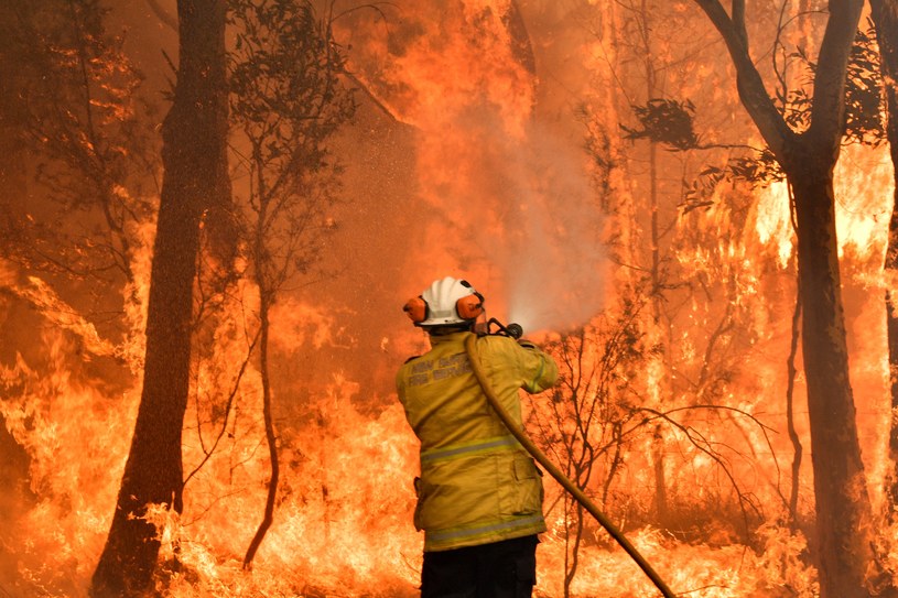 Australia ciągle walczy z ogromnymi pożarami /AFP