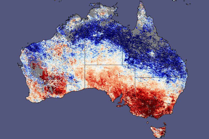 Australia może doświadczyć najmroźniejszej zimy w historii /NASA