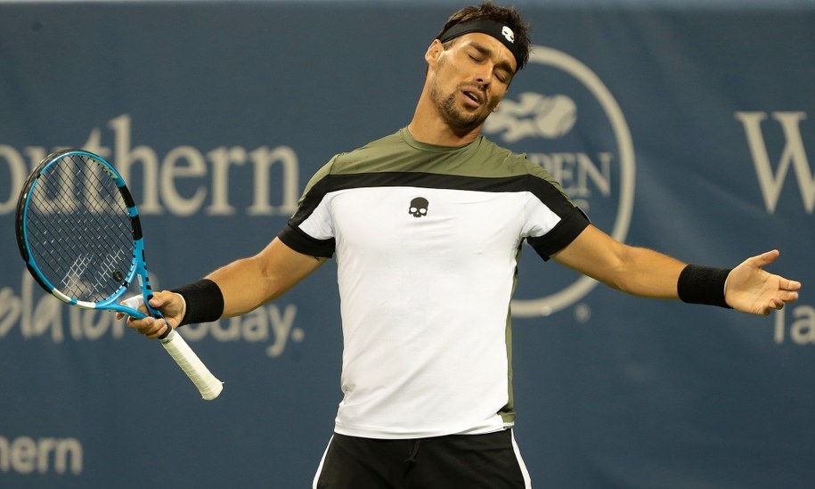 Australian Open: Fognini boi się zakazu występu za wybryk w US Open /Mark Lyons /PAP/EPA