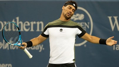 Australian Open: Fognini boi się zakazu występu za wybryk w US Open