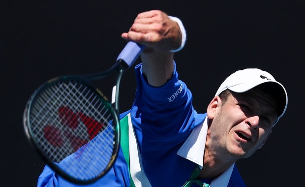 Australian Open: Hubert Hurkacz odpadł w 1. rundzie po pięciosetowym meczu