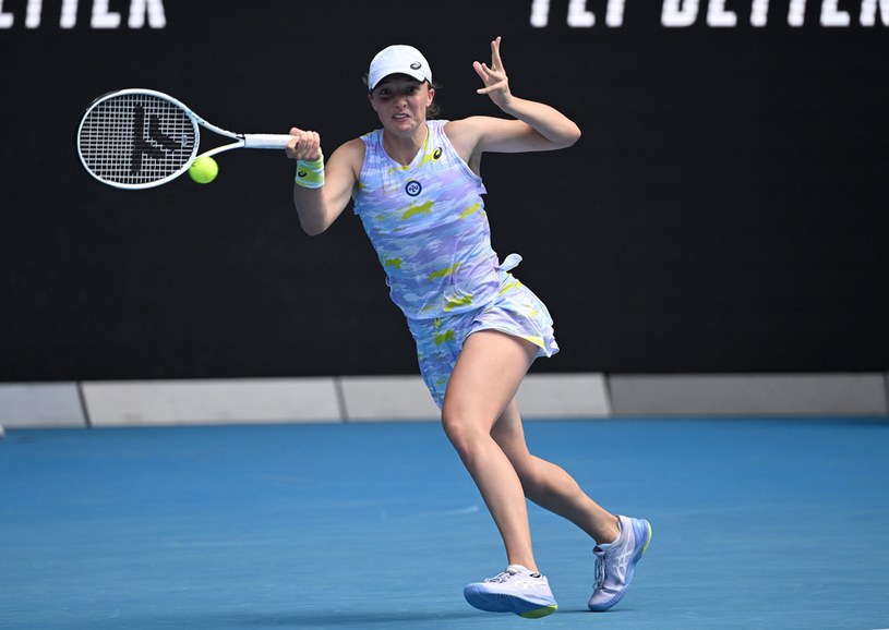 Australian Open: Iga Światek - Danielle Collins. O której godzinie półfinał i gdzie oglądać transmisję? Na zdjęciu Świątek