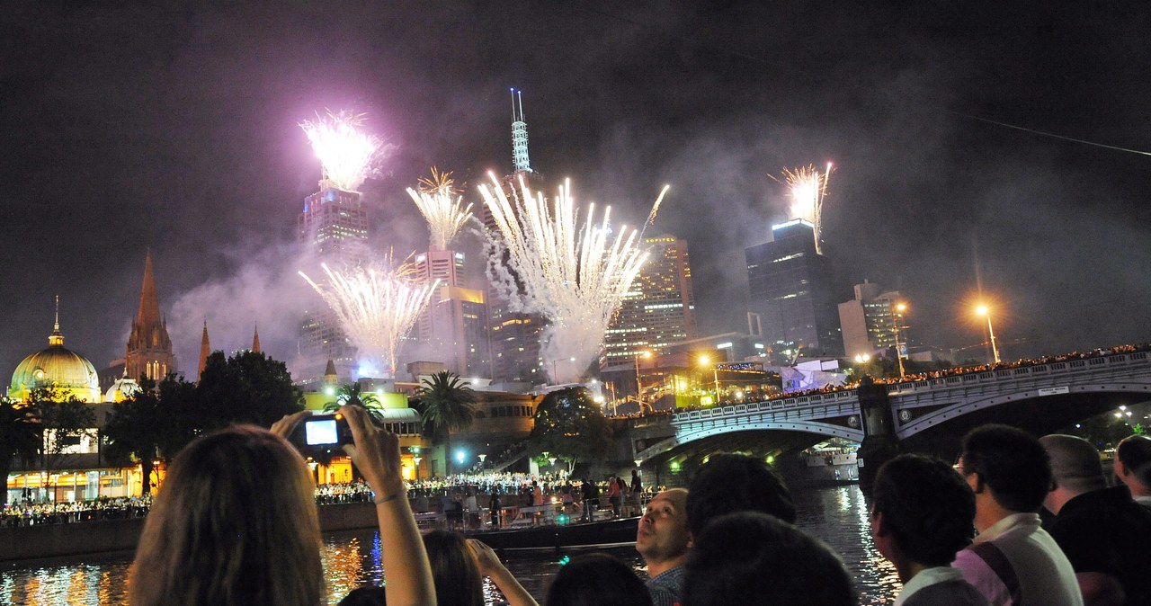 Australijczycy już przywitali Nowy Rok