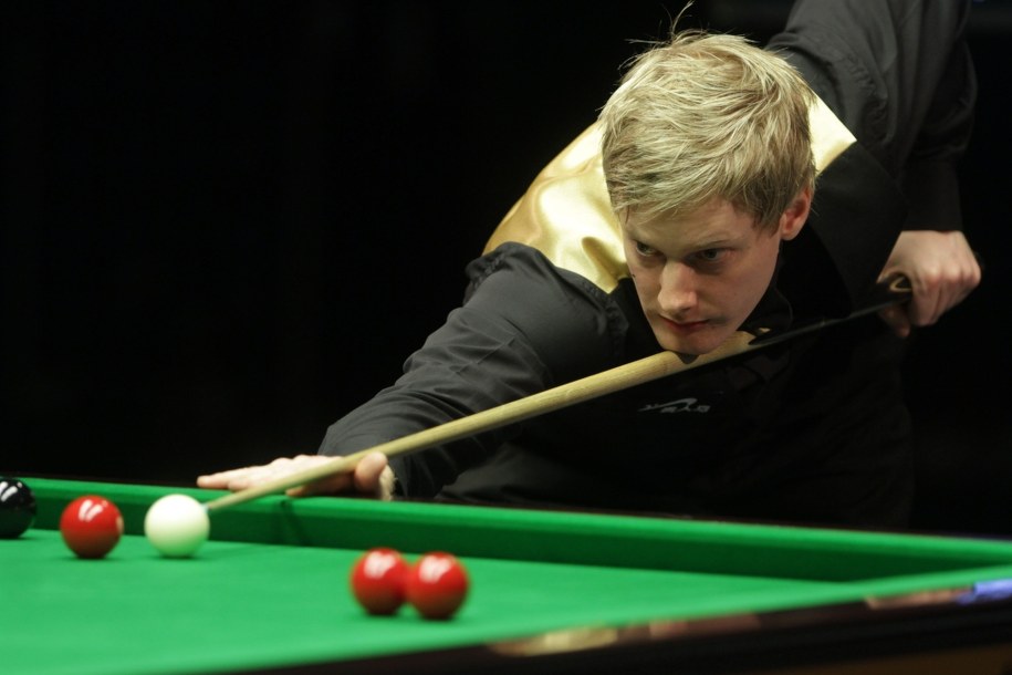 Australijczyk Neil Robertson /Bartłomiej Zborowski /PAP