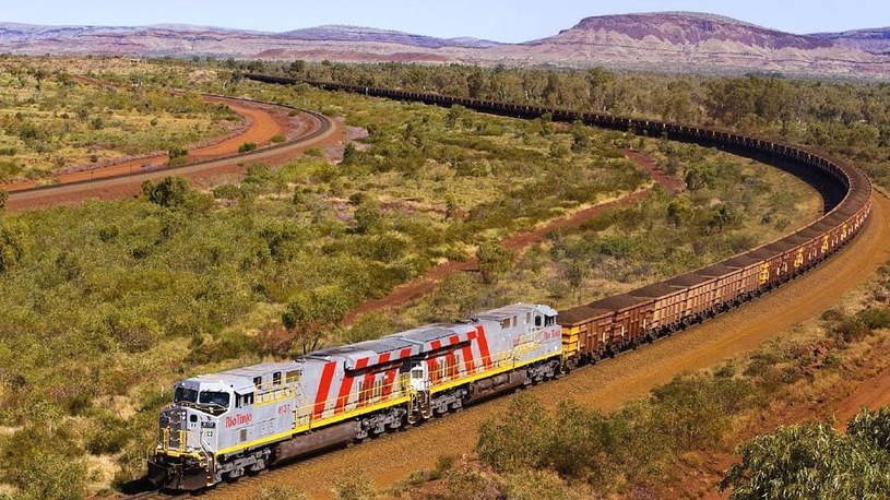 Australijski autonomiczny pociąg jest „największym robotem na świecie” /Geekweek