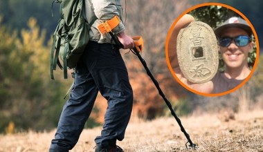 Australijski detektorysta znalazł na boisku skarb. Japońska moneta z XIX w.