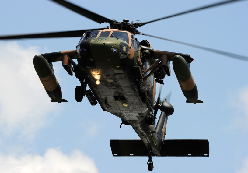 Australijski śmigłowiec Black Hawk w akcji /AFP
