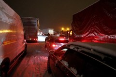 Austria: Samochody uwięzione na autostradzie A1