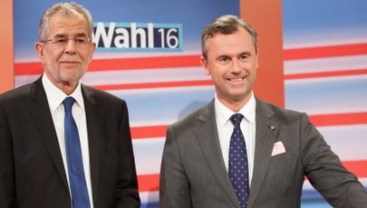 Austria: Wstępne rezultaty wyborów prezydenckich. Minimalna przewaga kandydata skrajnej prawicy