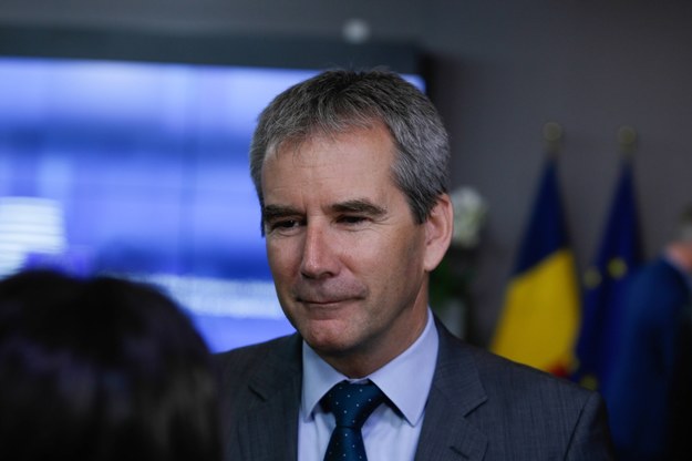 Austriacki minister finansów Hartwig Loeger /ARIS OIKONOMOU /PAP/EPA