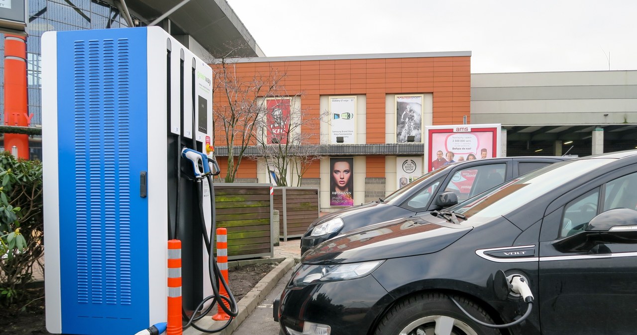 Auta są elektryczne są drogie, brakuje również stacji ładowania /Tomasz Kawka /East News