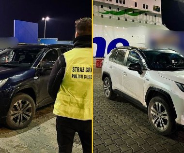 Auta skradzione w Norwegii odnalezione w Gdyni. Zatrzymanie podczas kontroli promu  