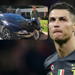 Auto Cristiano Ronaldo zmasakrowane w wypadku. Kosztowało 2 mln euro!