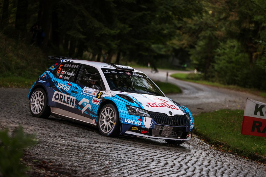 Auto Kacpra Wróblewskiego i Jakuba Wróbla /Biuro Prasowe ORLEN Team /Materiały prasowe