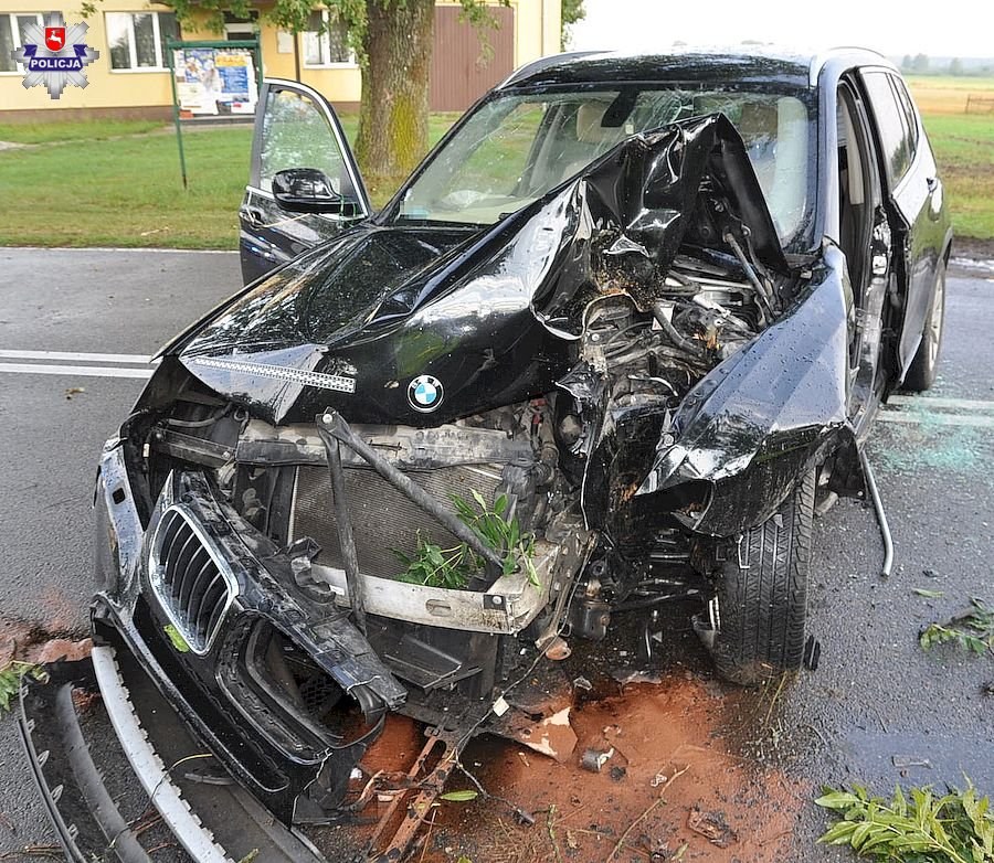 Auto, którym jechał 28-latek /Policja