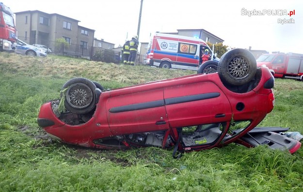 Auto, którym kierował 15-latek /Policja