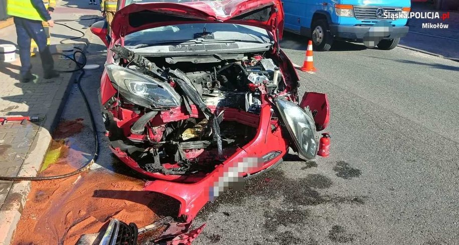 Auto pijanego 49-latka /Policja Śląska /Policja