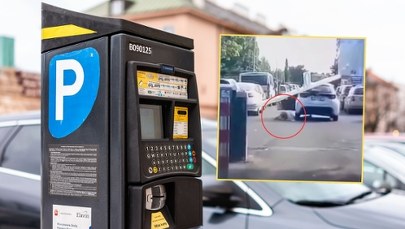 Auto przejechało po właścicielce. Dramatyczny filmik, policja wymierzyła karę