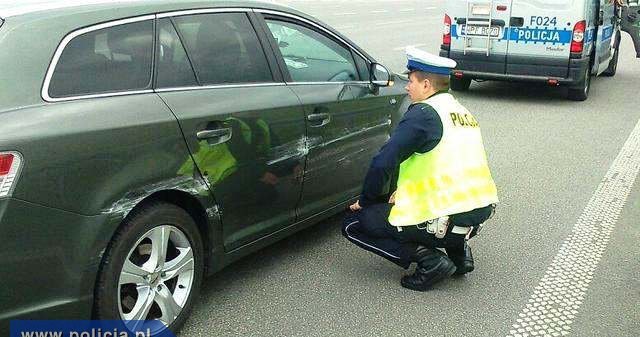 Auto skradziono kilka godzin wcześniej w Niemczech /Informacja prasowa