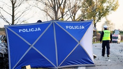 Auto uderzyło w drzewo. Tragiczny wypadek młodego kierowcy